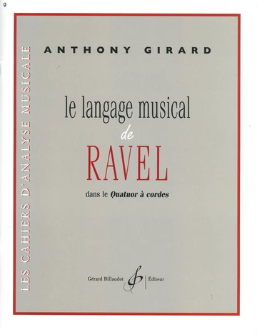 Le langage musical de Ravel dans le quatuor à cordes Visuel